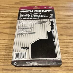 Smith Corona Model 17558 Black Typewriter Ribbon - NEW SEALED